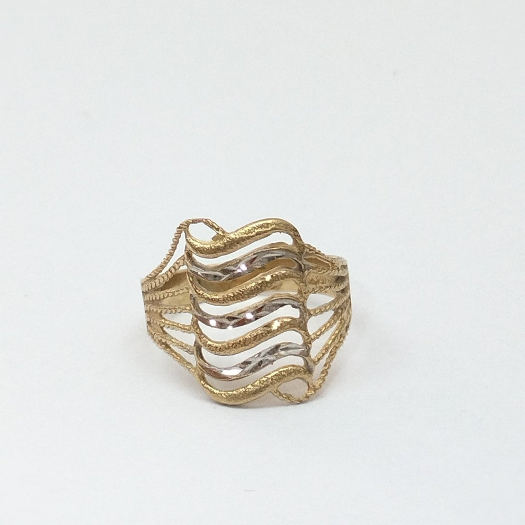 ANILLITO ORO, ORO COMBINADO 10 K 3.1 GRMS (SEMINUEVO)