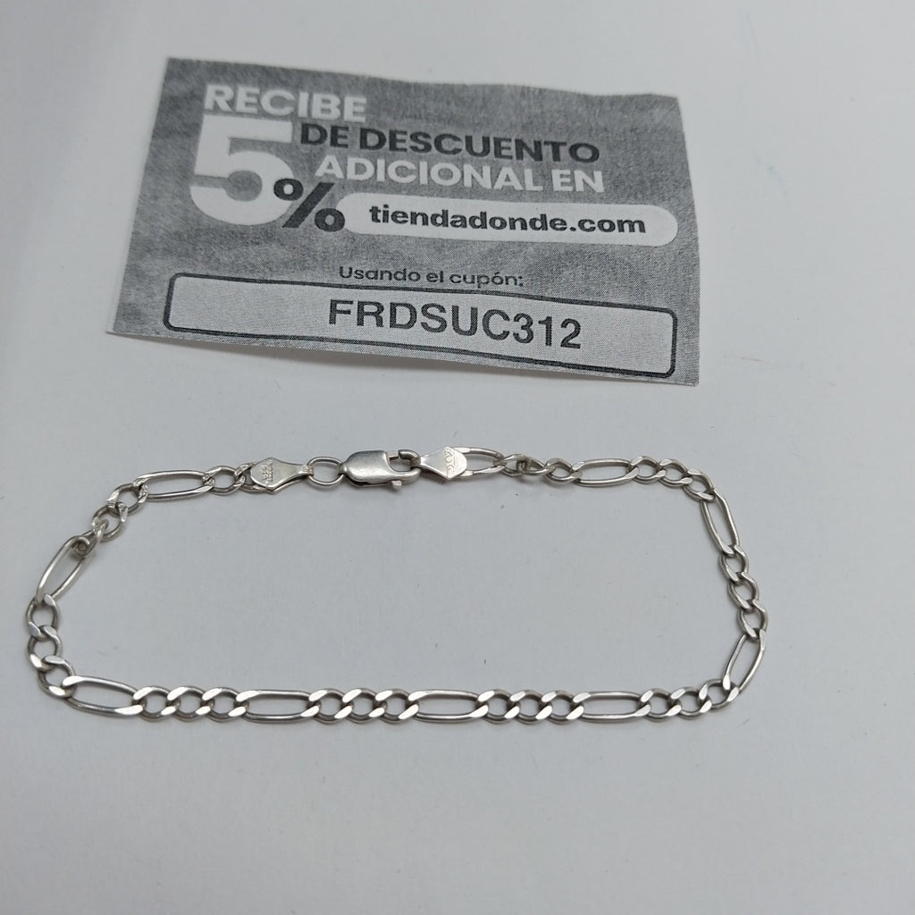 PULSERA PLATA 2.9 GRMS (SEMINUEVO)