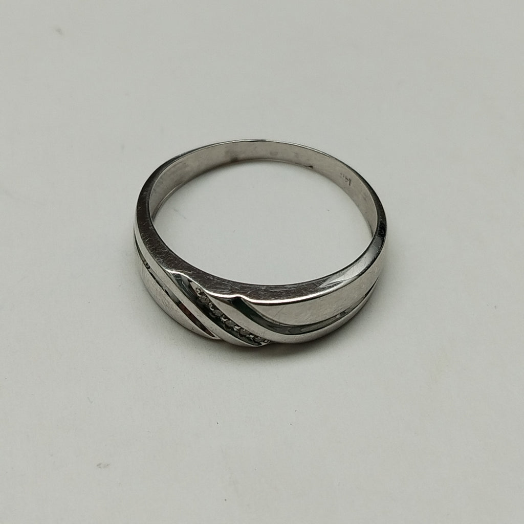 K1 4,10 GRMS 14 K ESPECIFICACIONES COMPLEMENTARIAS ANILLO ORO BLANCO (SEMINUEVO)