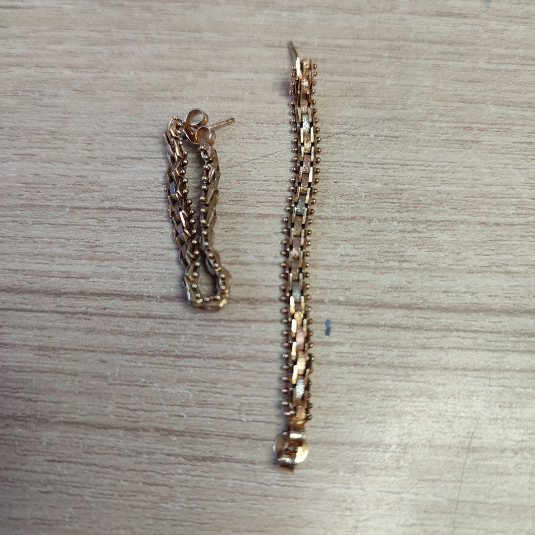 BROQUELES PAR ORO 14 K 4.3 GRMS (SEMINUEVO)