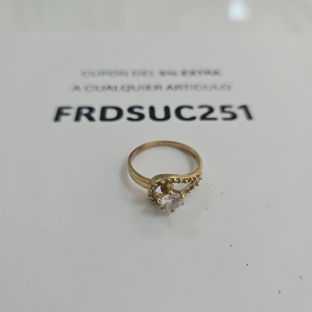 SOLITARIO ORO 10 K 2 GRMS (SEMINUEVO)