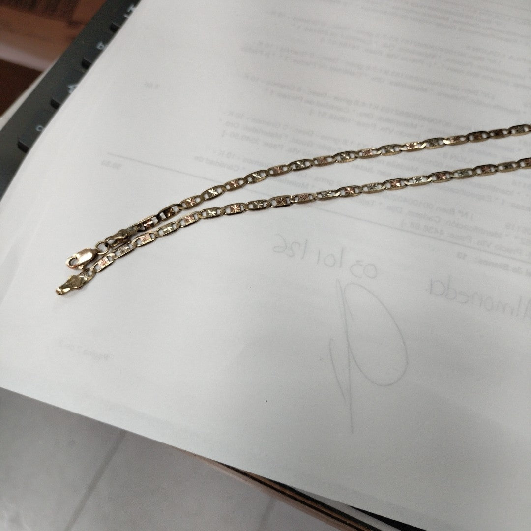 CADENA ORO 10 K 9.7 GRMS (SEMINUEVO)