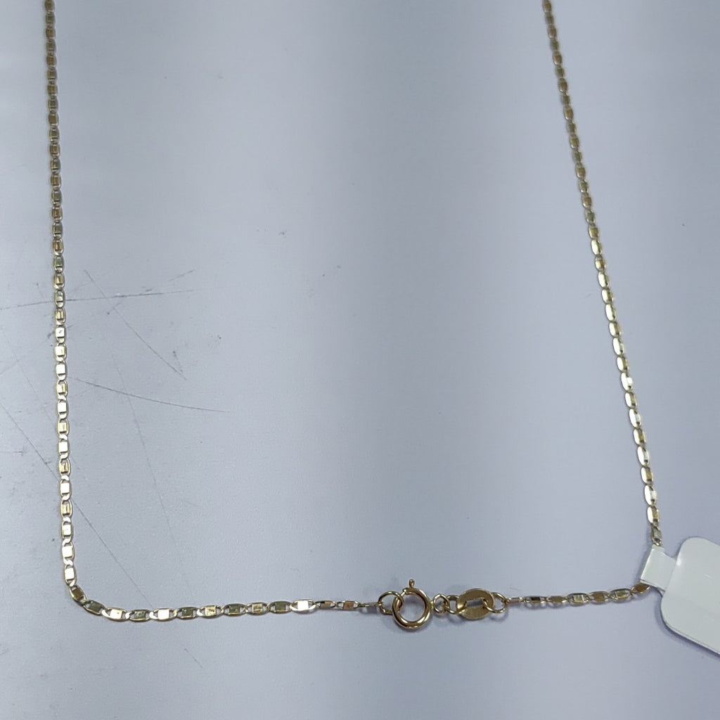 CADENA TEJIDO MARINERO 2.11GR 55 CM (NUEVO)