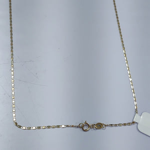 CADENA TEJIDO MARINERO 2.11GR 55 CM (NUEVO)