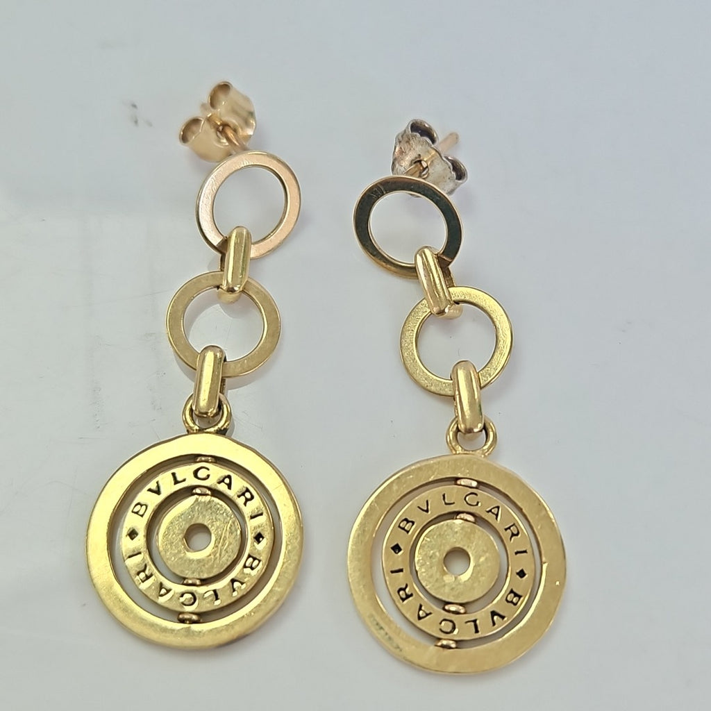 K1 7,20 GRMS 14 K ESPECIFICACIONES COMPLEMENTARIAS ARETES TIPO BVLGARI, DESCUENT (SEMINUEVO)