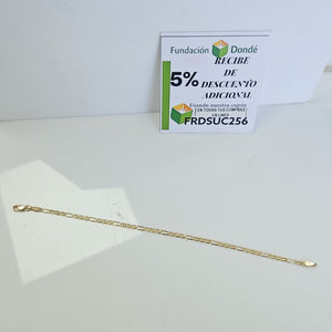 PULSERA 3 X 1 1.9GR 18 CM (NUEVO)