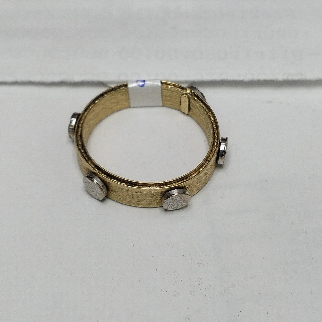 ANILLITO ORO, ORO COMBINADO 14 K 3.3 GRMS (SEMINUEVO)