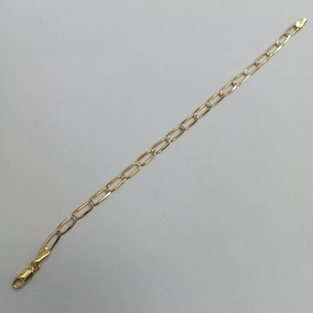 PULSERA TEJIDO ESLABONES 4G 18 CM (NUEVO)