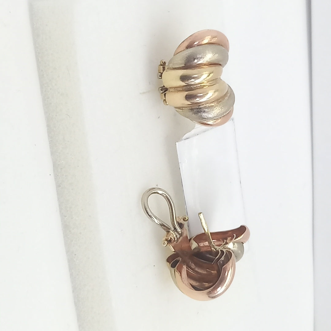 ARETES PAR ORO 10 K 5.5 GRMS (SEMINUEVO)