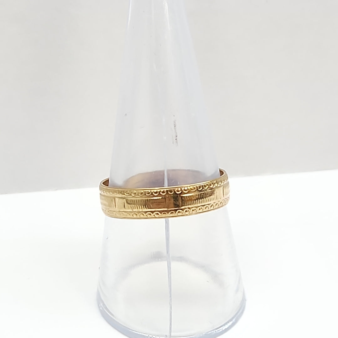 ARGOLLA ORO 10 K 1.4 GRMS (SEMINUEVO)