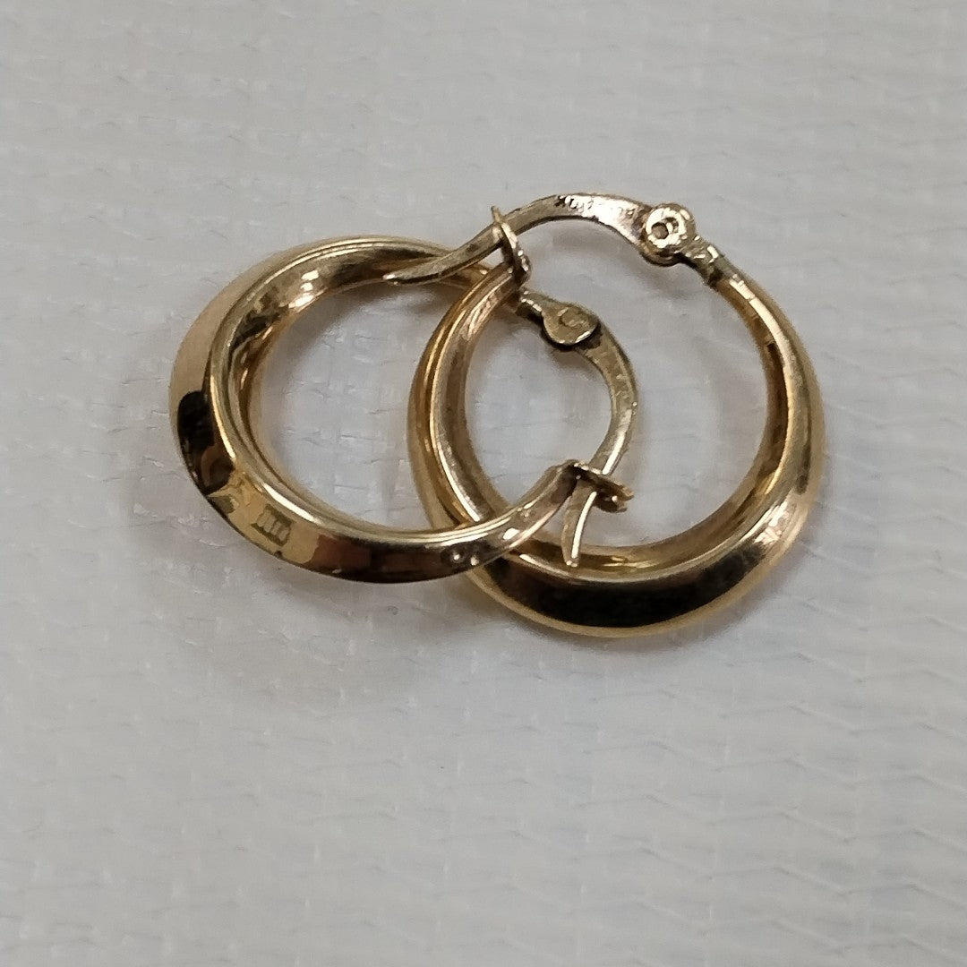 ARRACADAS PAR ORO 10 K 2.5 GRMS (SEMINUEVO)