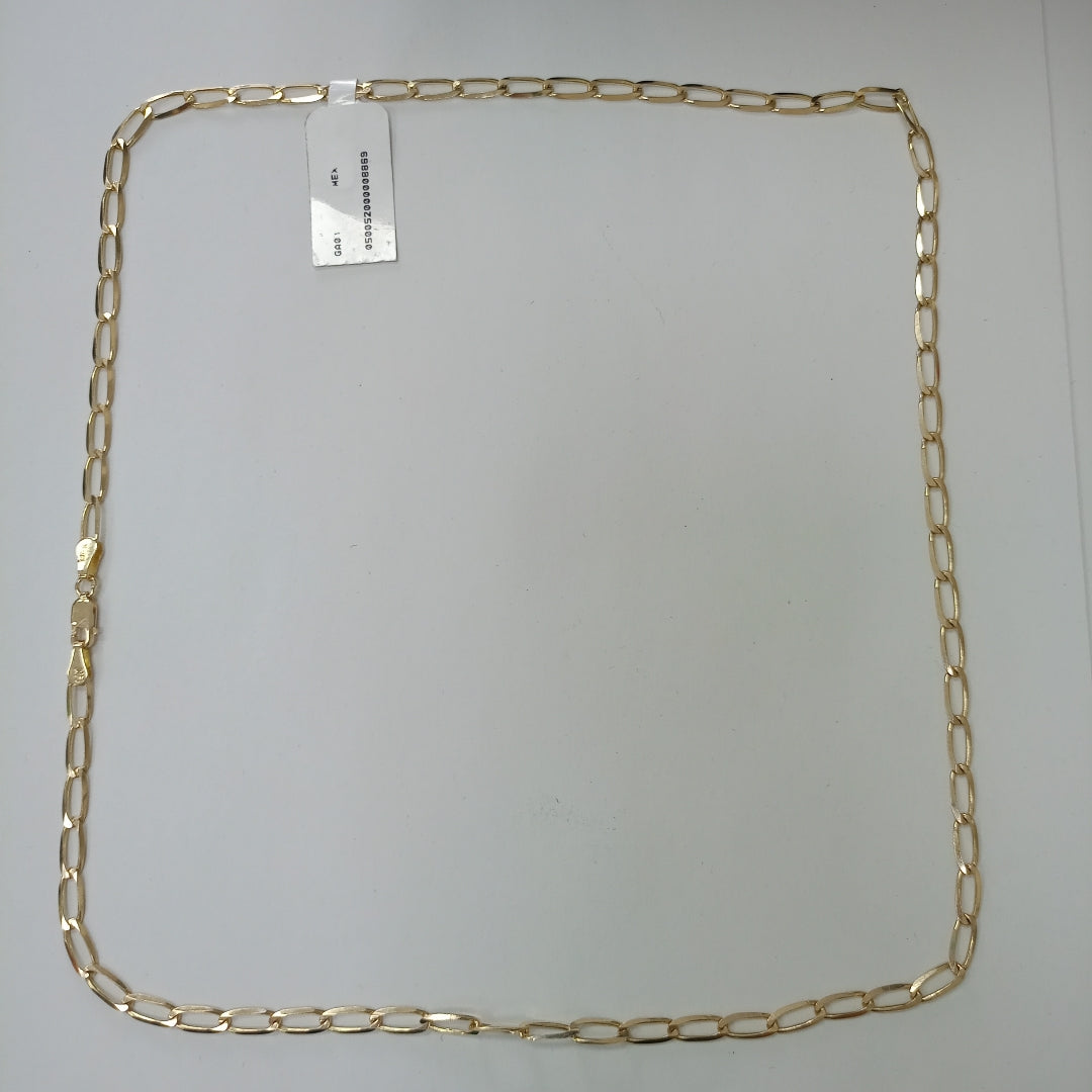 CADENA TEJIDO ESLABONES 11G 60 CM (NUEVO)