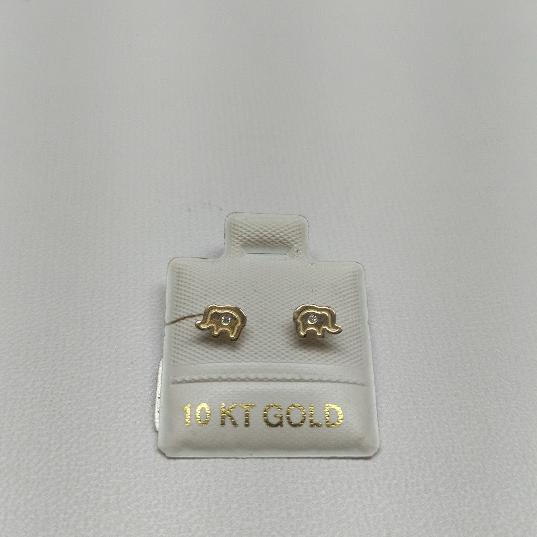 BROQUELES ORO 10K 1 (NUEVO)