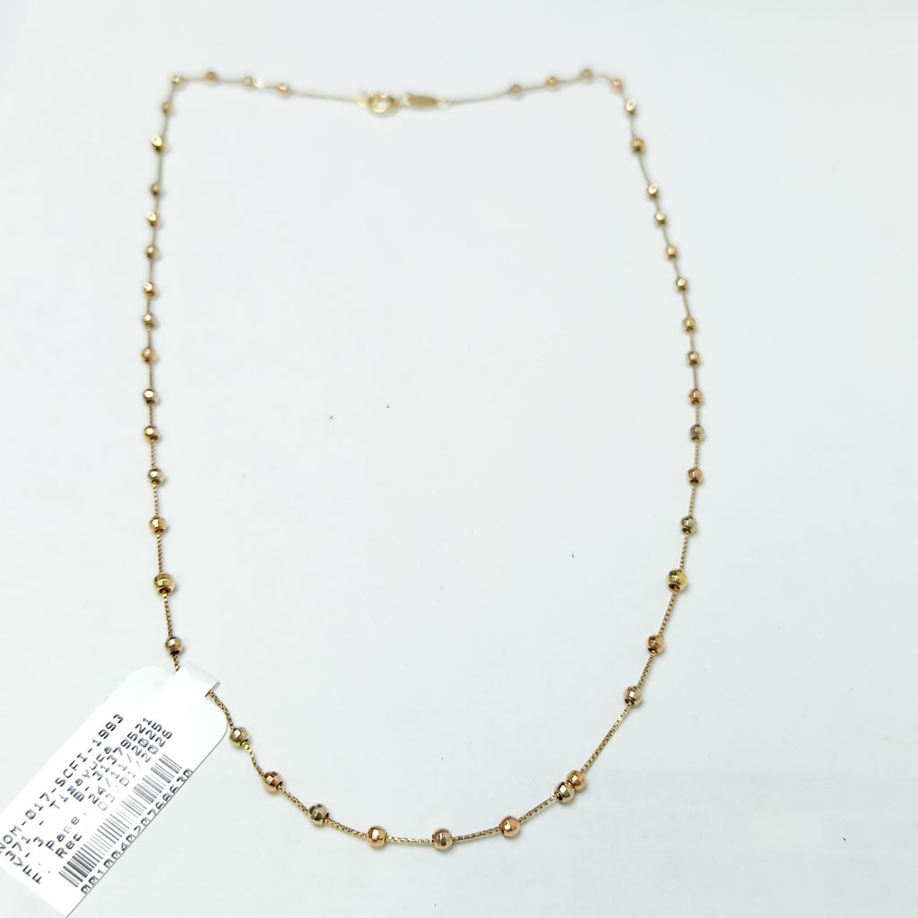 COLLAR ORO 14 K 2.8 GRMS (SEMINUEVO)