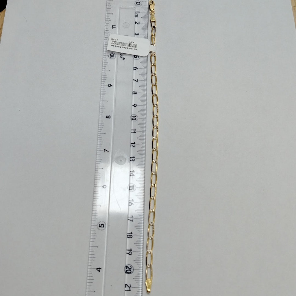 PULSERA TEJIDO ESLABONES 4.4G 21 CM (NUEVO)