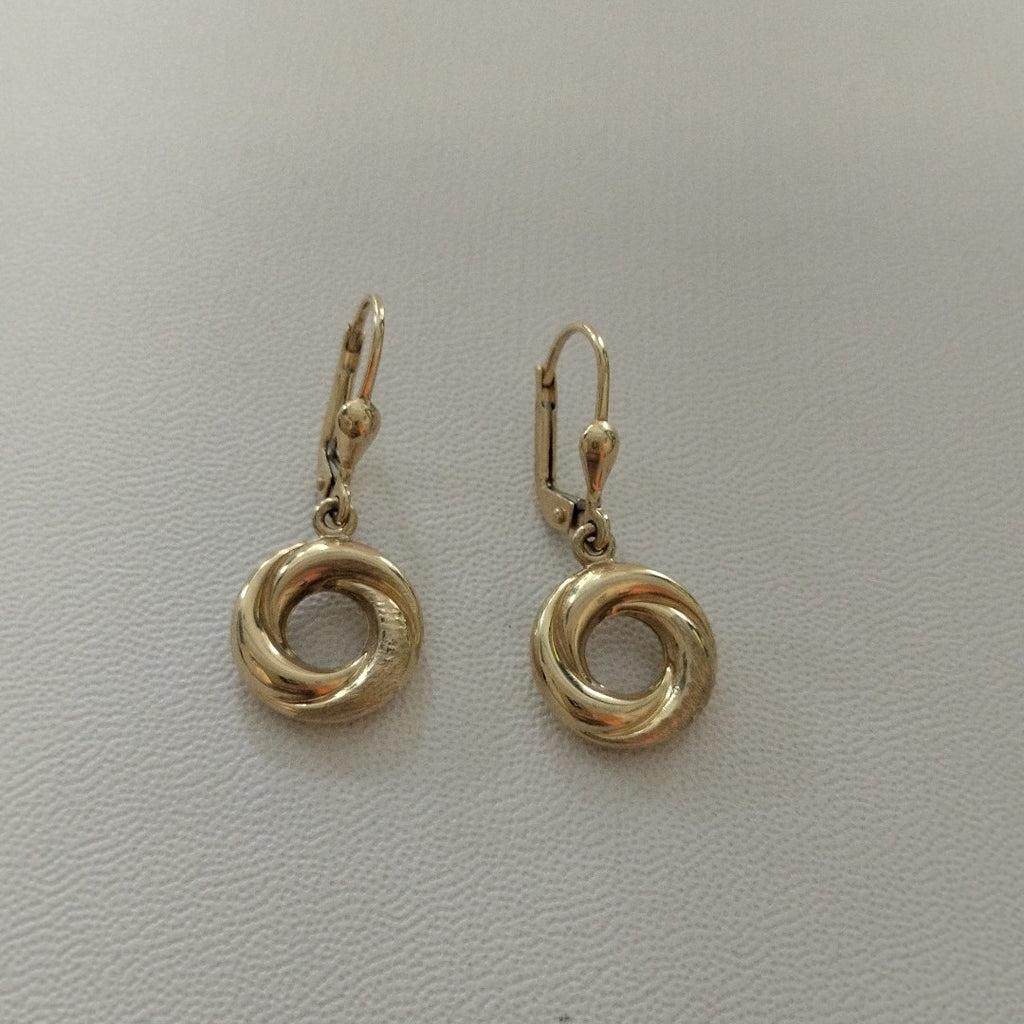 BROQUELES ORO 14K 2.6 (NUEVO)