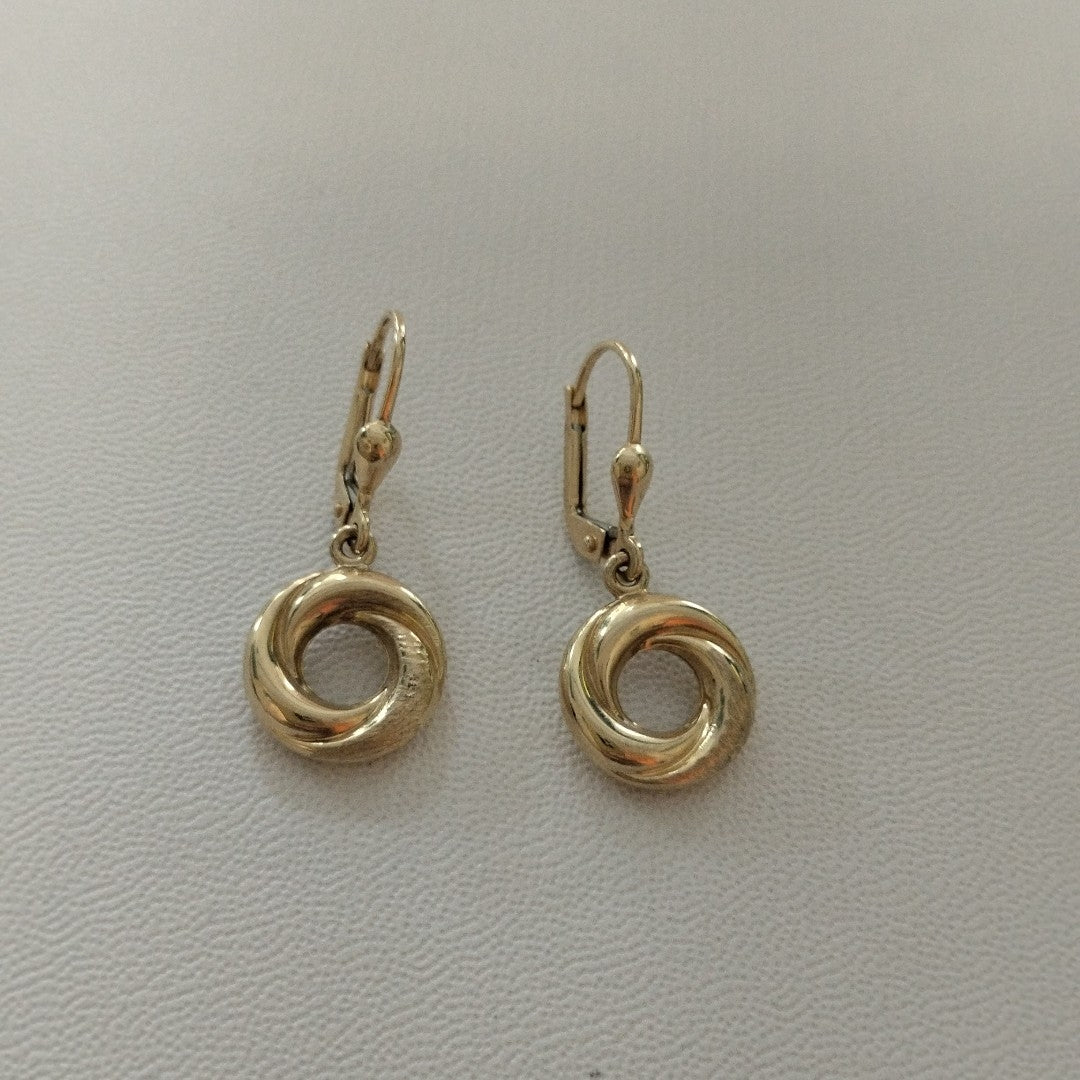 BROQUELES ORO 14K 2.6 (NUEVO)