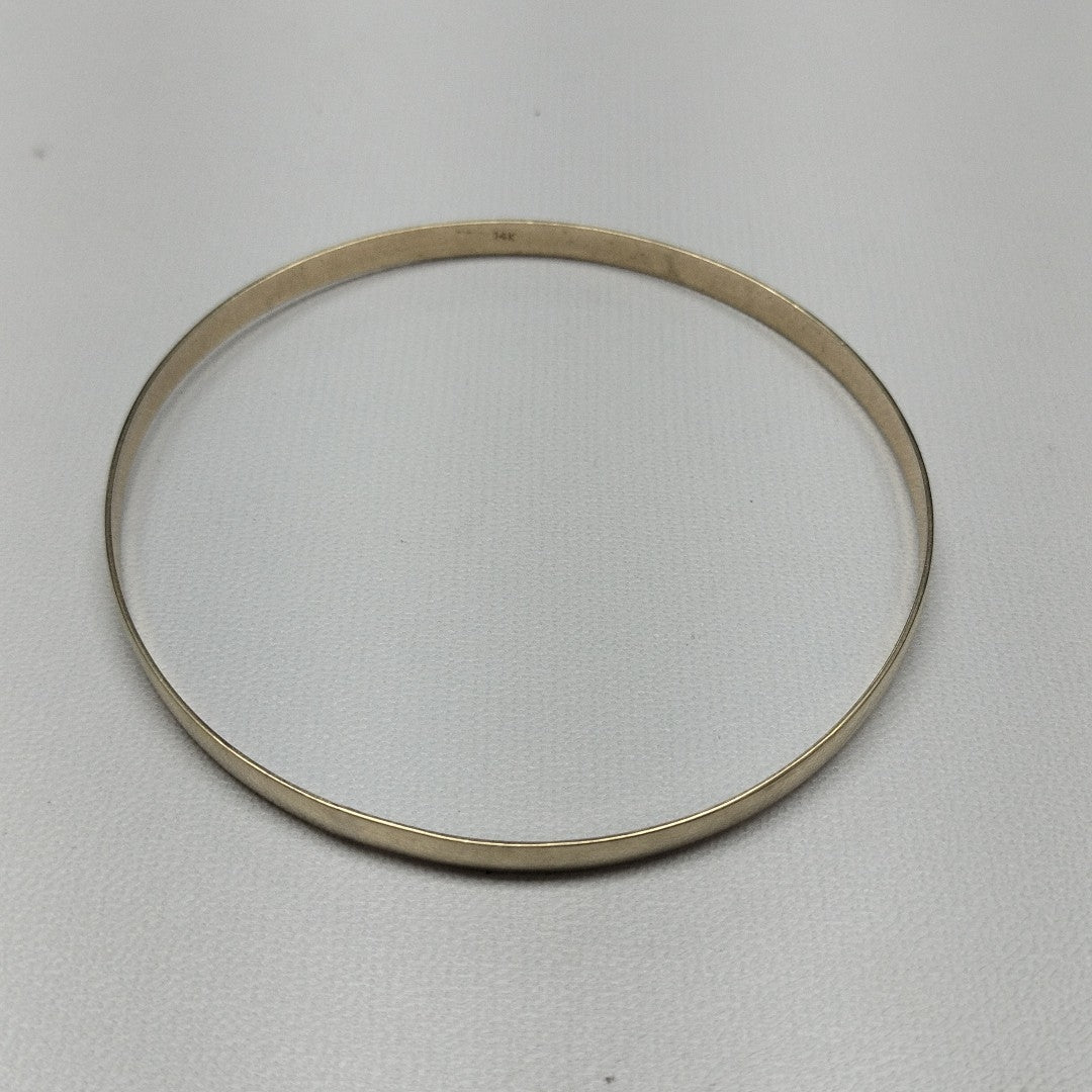 PULSERA RIGIDA ORO 14 K 6.2 GRMS (SEMINUEVO)