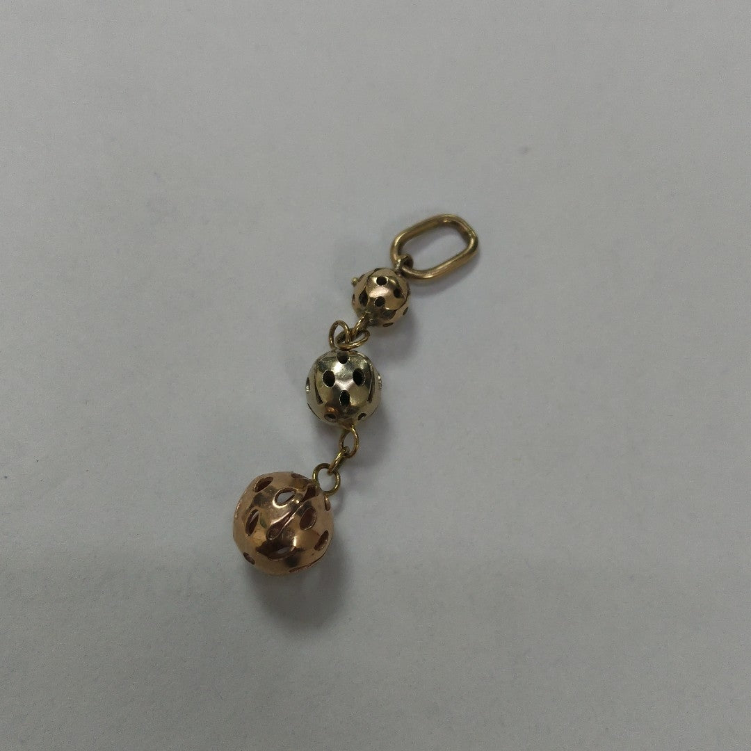 DIJE ORO,ORO COMBINADO 10 K 1,70 GRMS (SEMINUEVO)