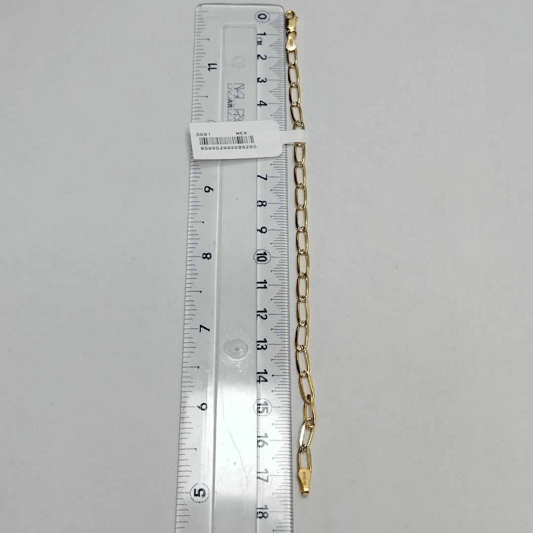 PULSERA TEJIDO ESLABONES 3.9G 18 CM (NUEVO)