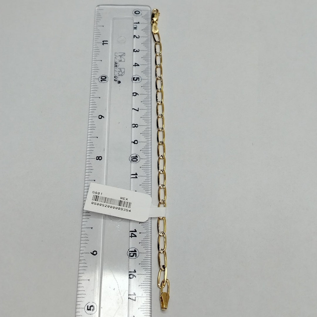 PULSERA TEJIDO ESLABONES 4G 18 CM (NUEVO)