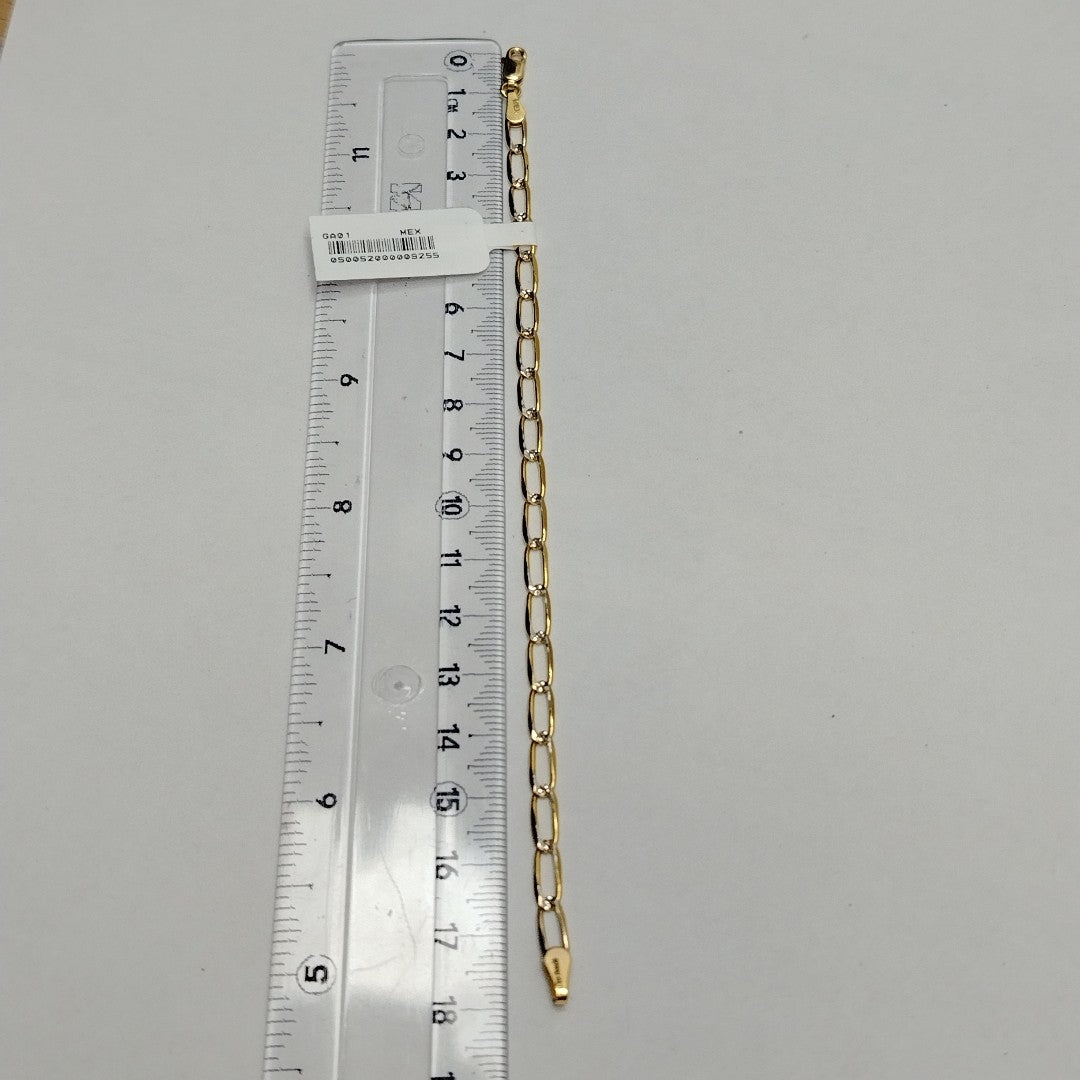 PULSERA TEJIDO ESLABONES 3.8G 18 CM (NUEVO)