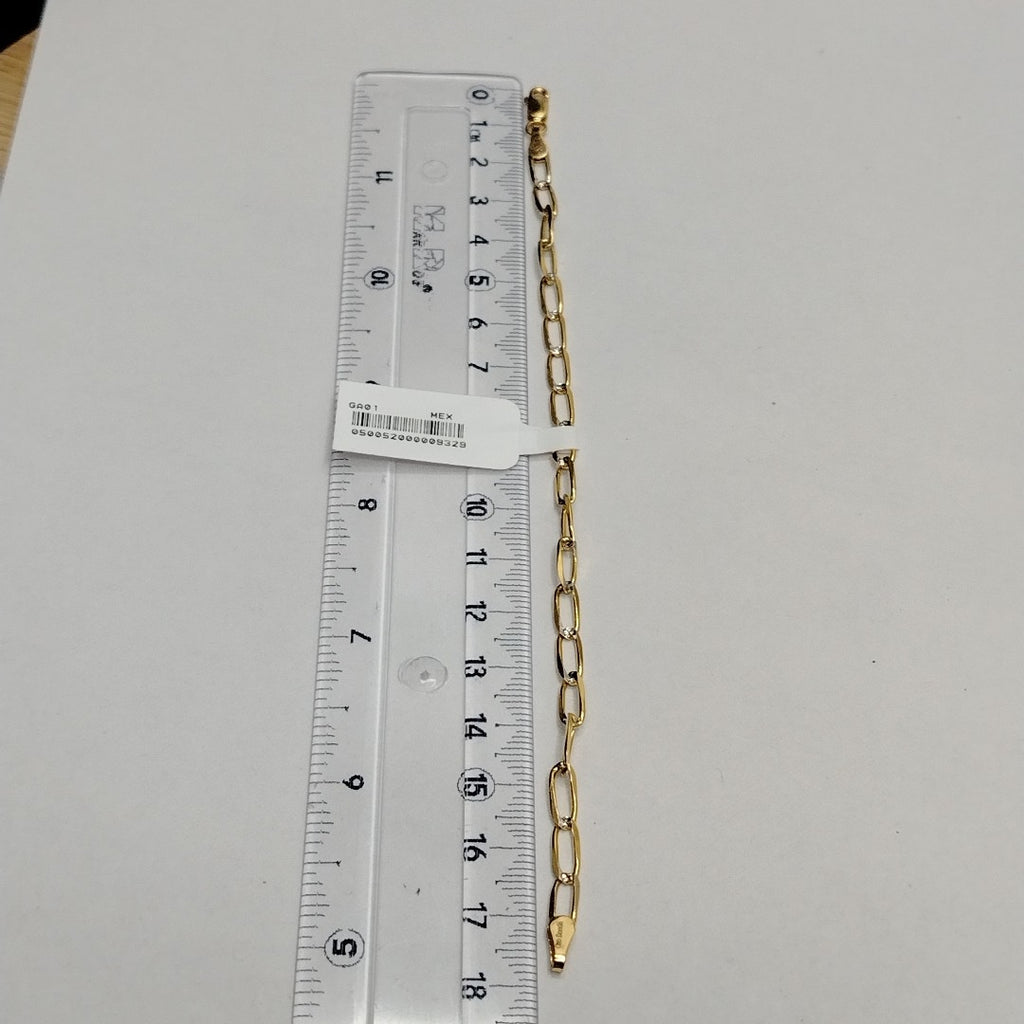 PULSERA TEJIDO ESLABONES 4G 18 CM (NUEVO)