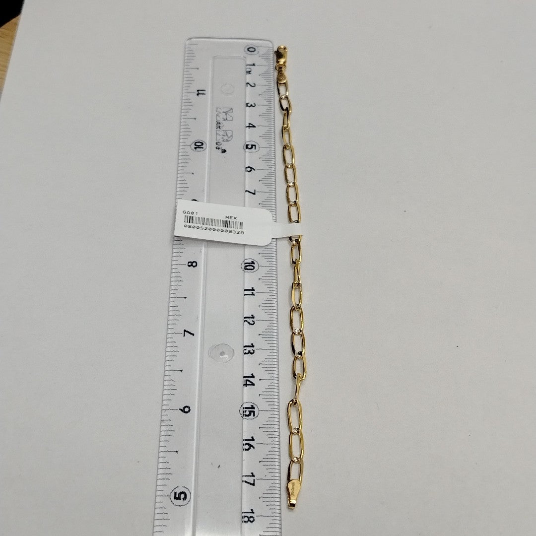 PULSERA TEJIDO ESLABONES 4G 18 CM (NUEVO)