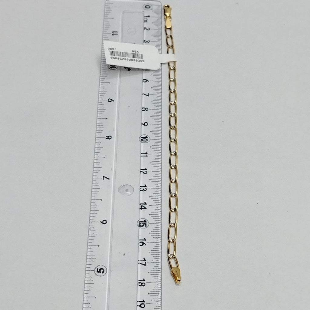 PULSERA TEJIDO ESLABONES 4G 18 CM (NUEVO)