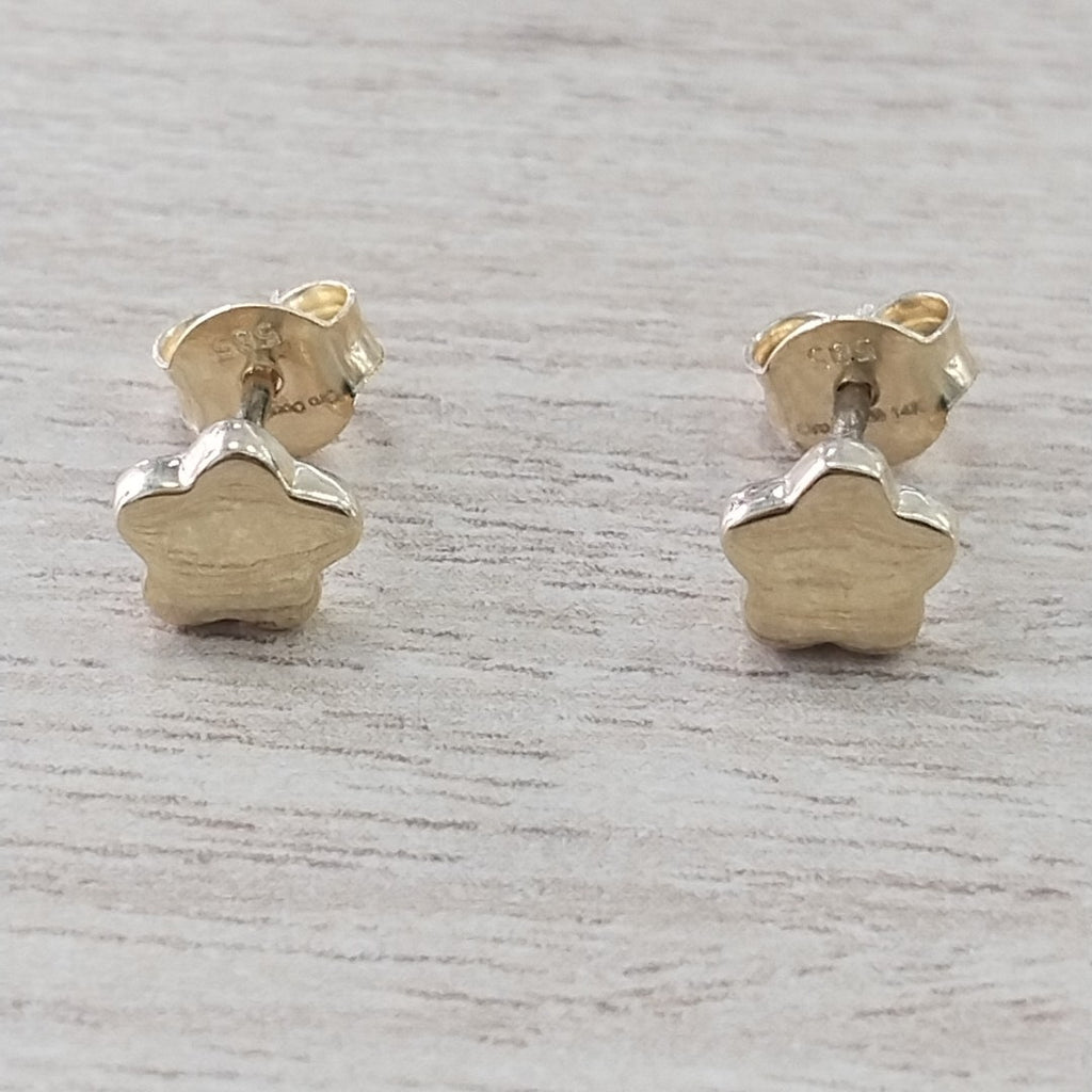 BROQUELES ORO 14K 1.1 (NUEVO)