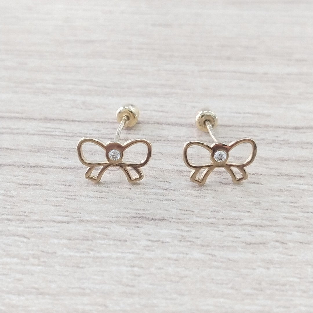 BROQUELES ORO 10K 1 (NUEVO)