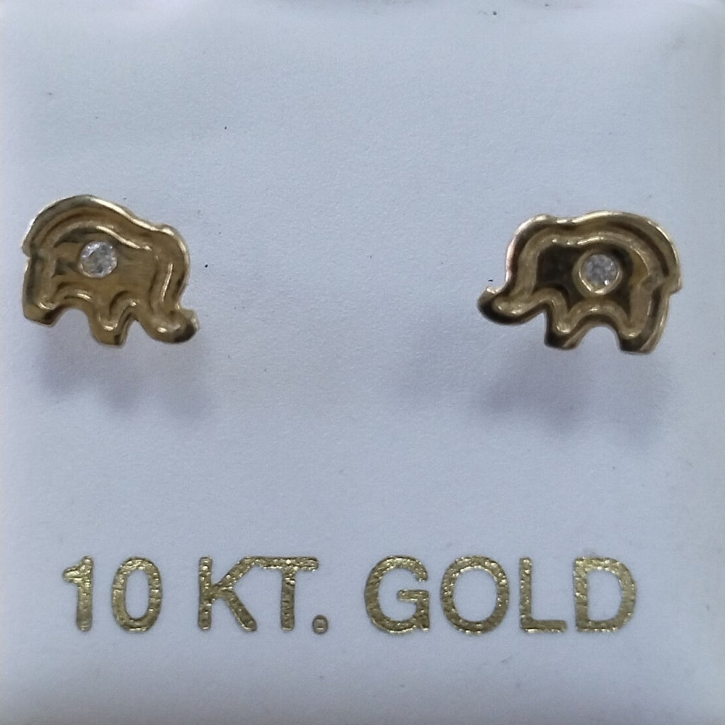 BROQUELES ORO 10K 1 (NUEVO)