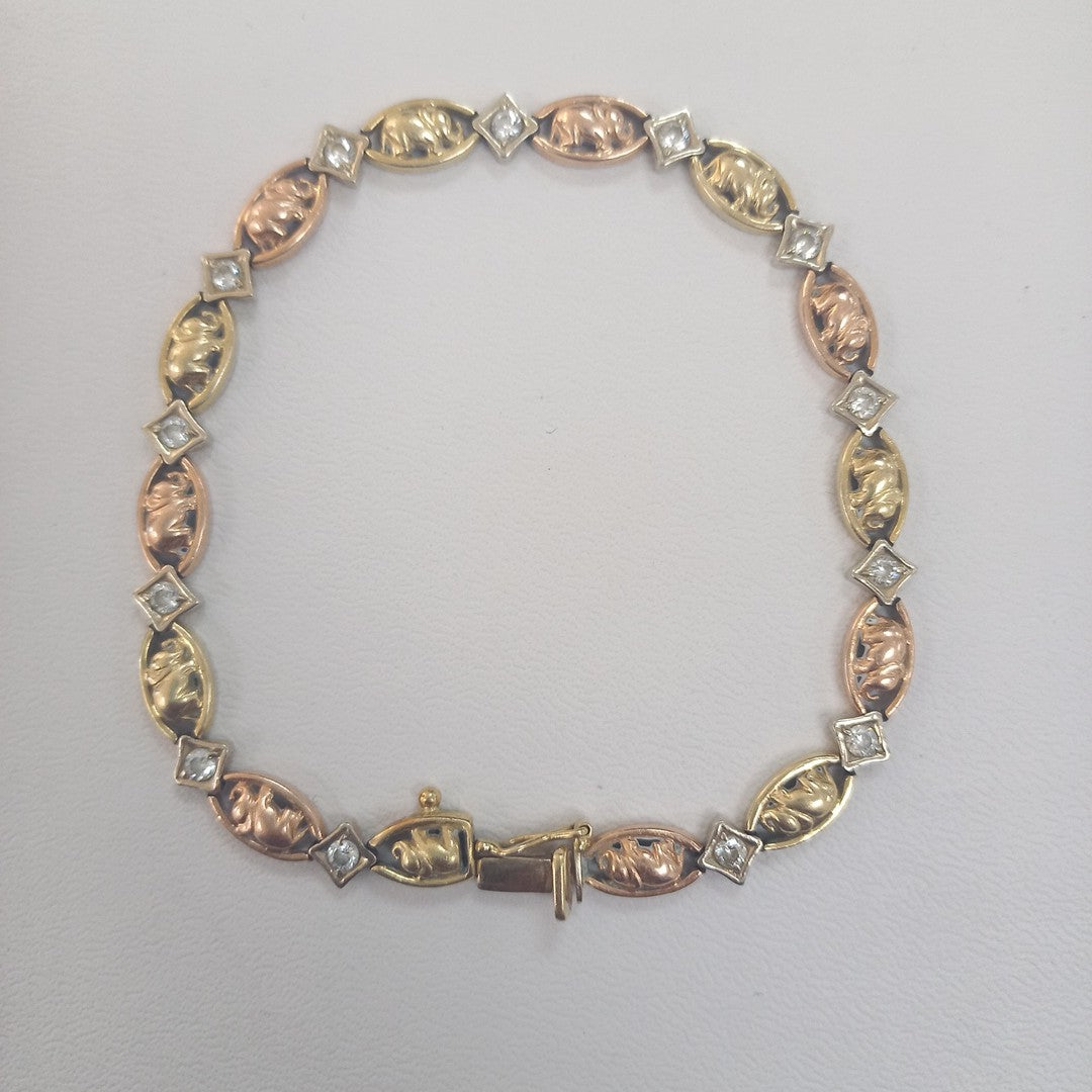 PULSERA ORO 10 K 13.9 GRMS (SEMINUEVO)