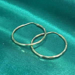 ARRACADAS PAR ORO 14 K 1.6 GRMS (SEMINUEVO)