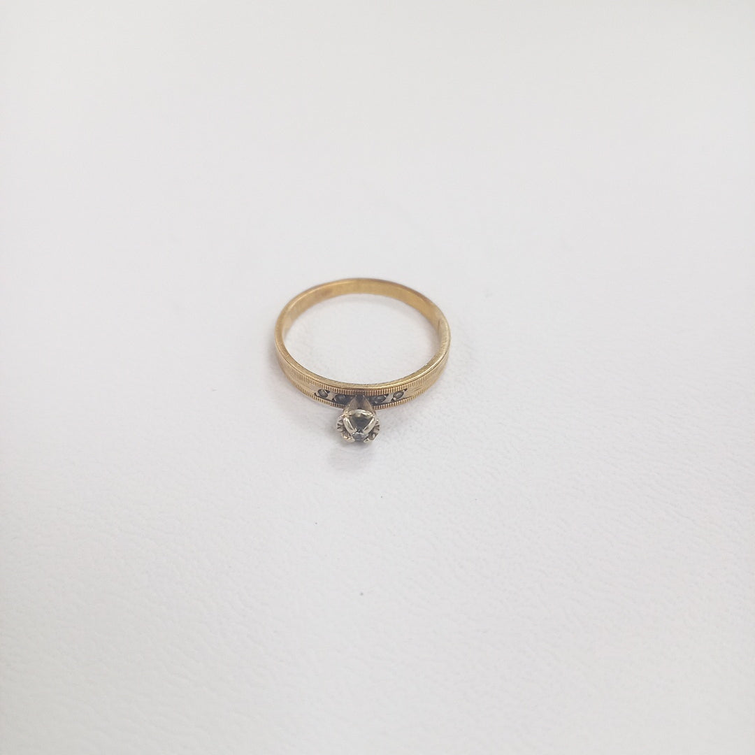 SOLITARIO ORO 14 K 1.7 GRMS (SEMINUEVO)