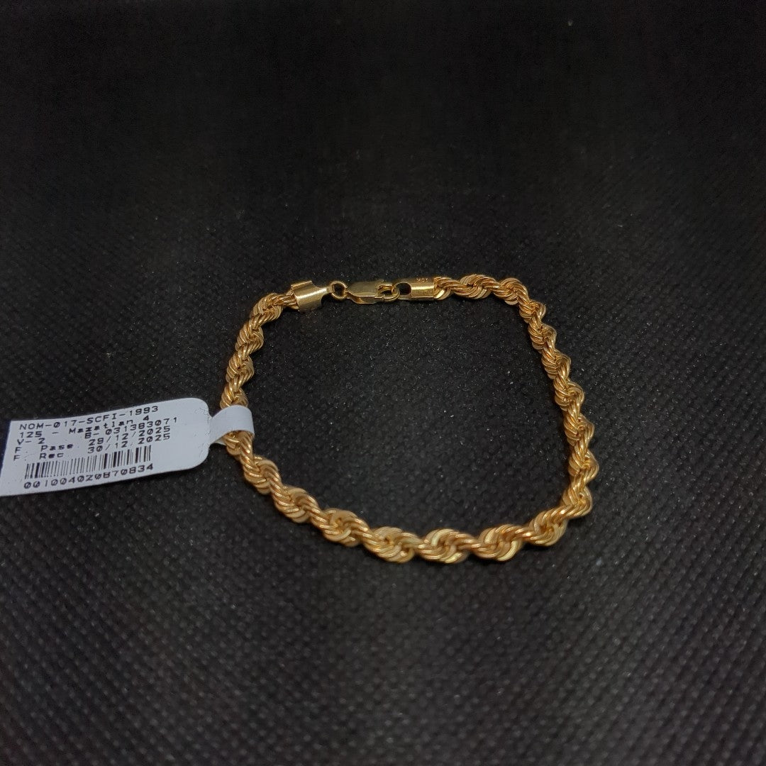 PULSERA ORO 10 K 3.5 GRMS (SEMINUEVO)