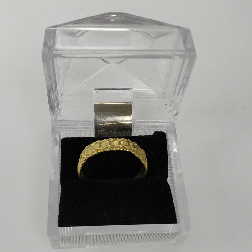 K1 3,20 GRMS 14 K ESPECIFICACIONES COMPLEMENTARIAS ANILLO BOLEADO (SEMINUEVO)