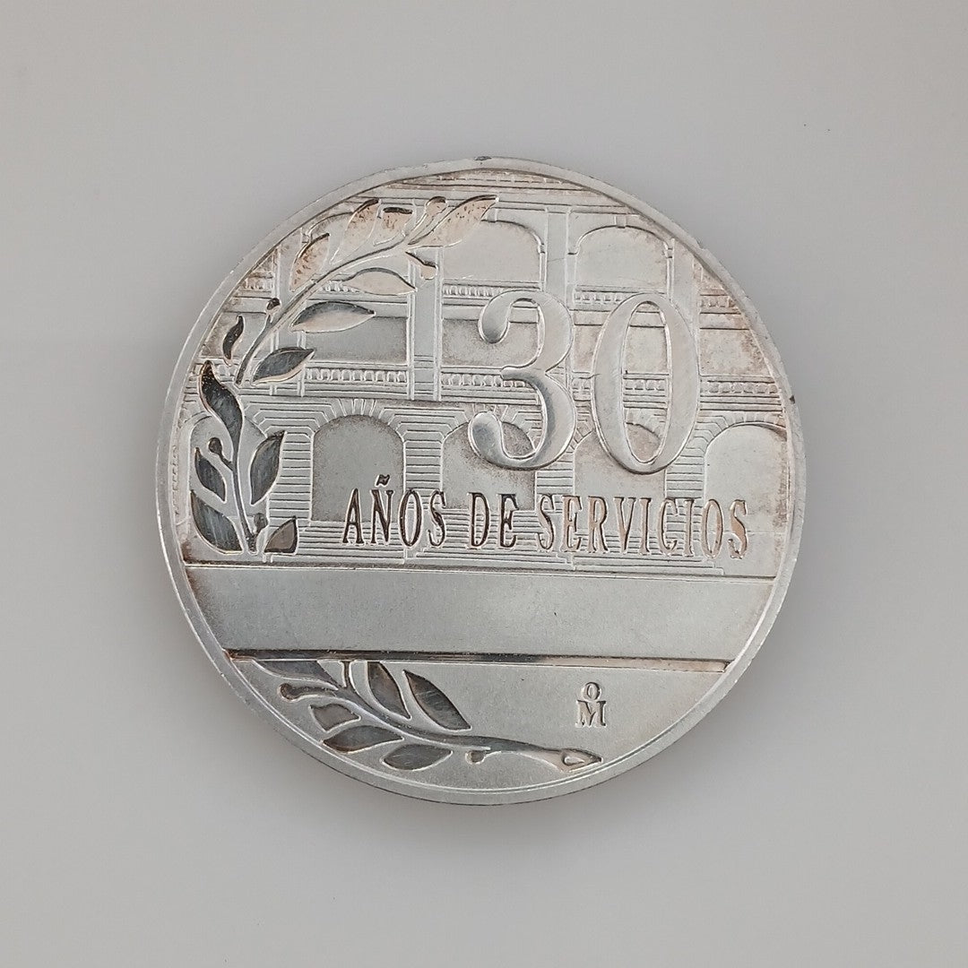 MEDALLA CONMEMORATIVA PLATA 31.3 GRMS (SEMINUEVO)