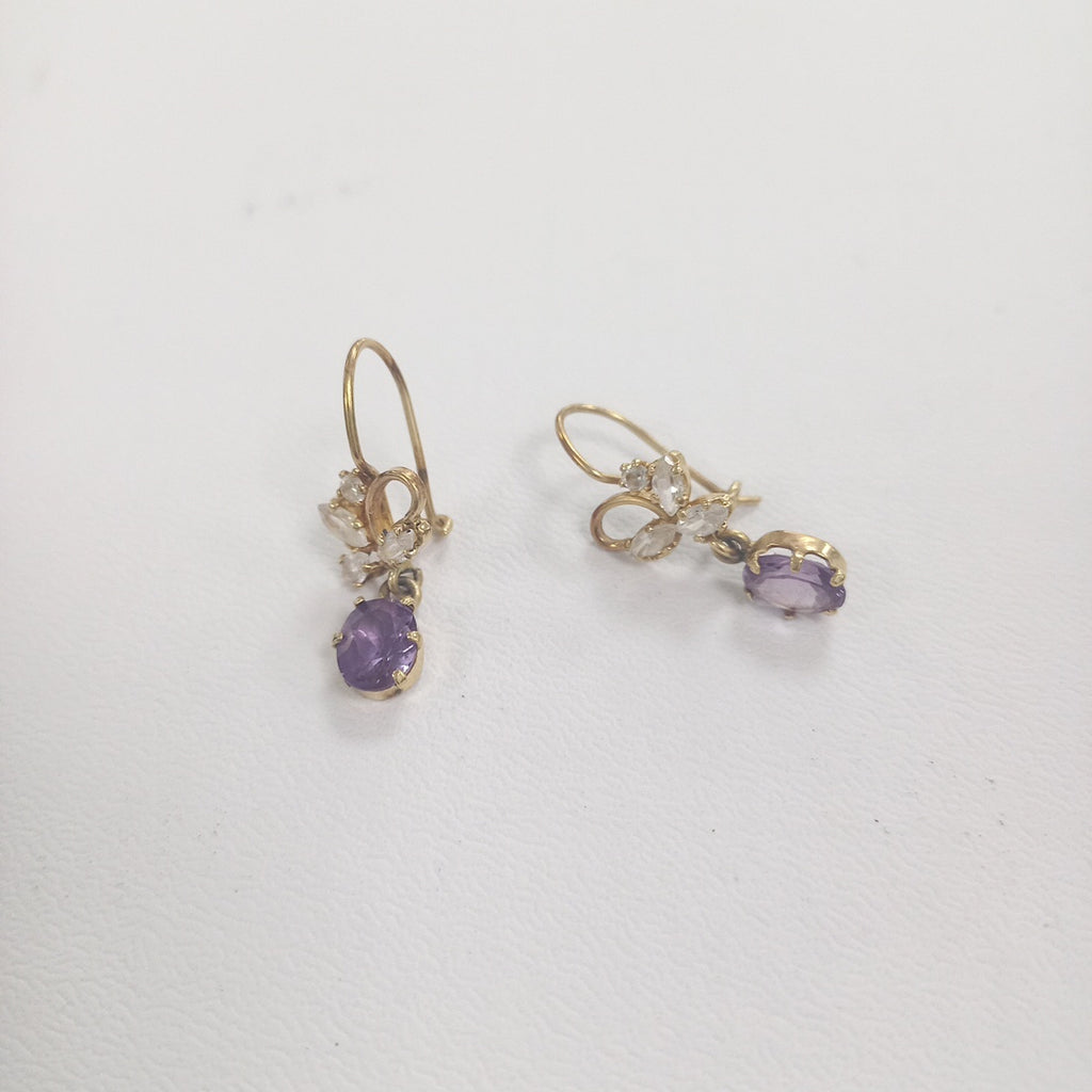 ARETES PAR ORO 10 K 3.1 GRMS (SEMINUEVO)