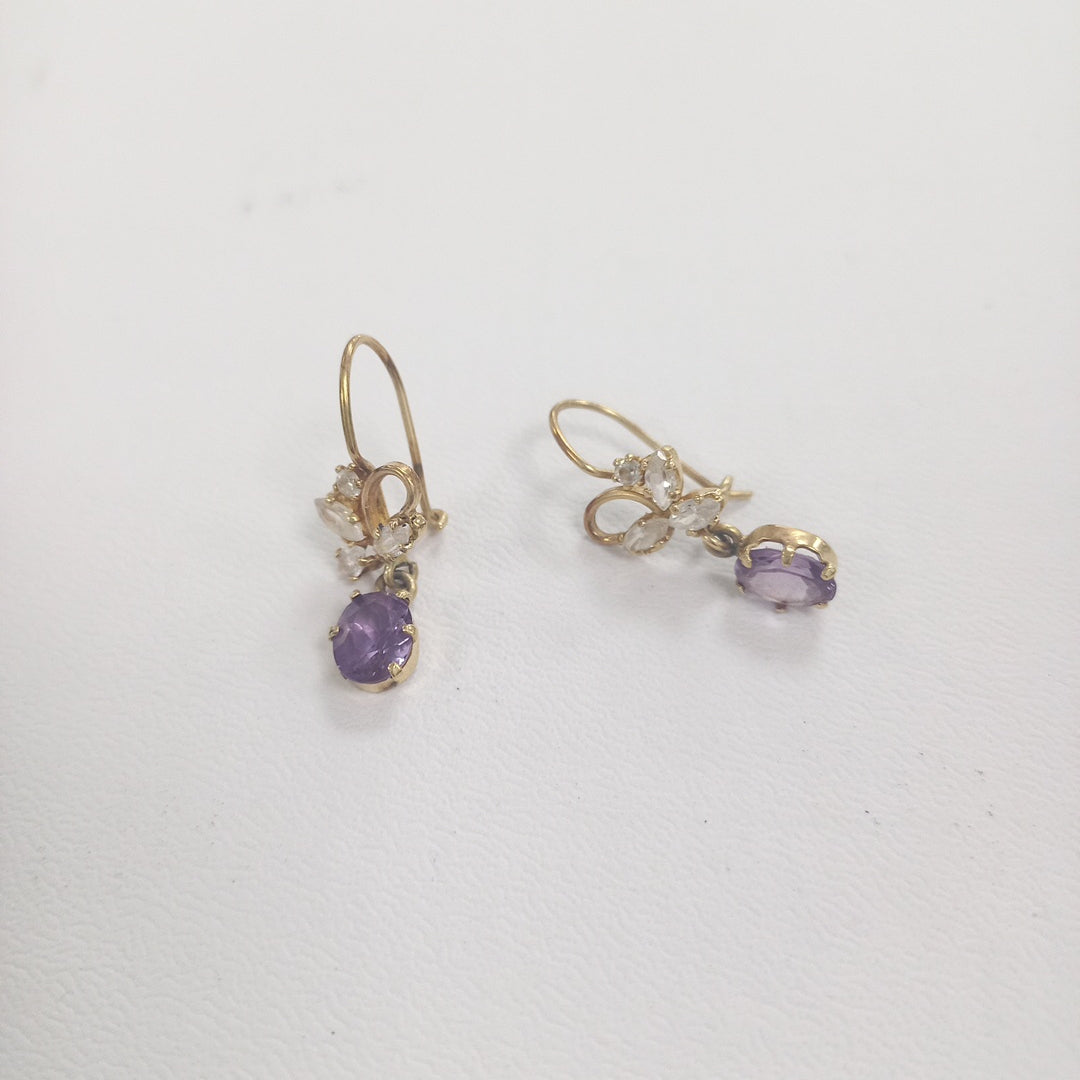 ARETES PAR ORO 10 K 3.1 GRMS (SEMINUEVO)