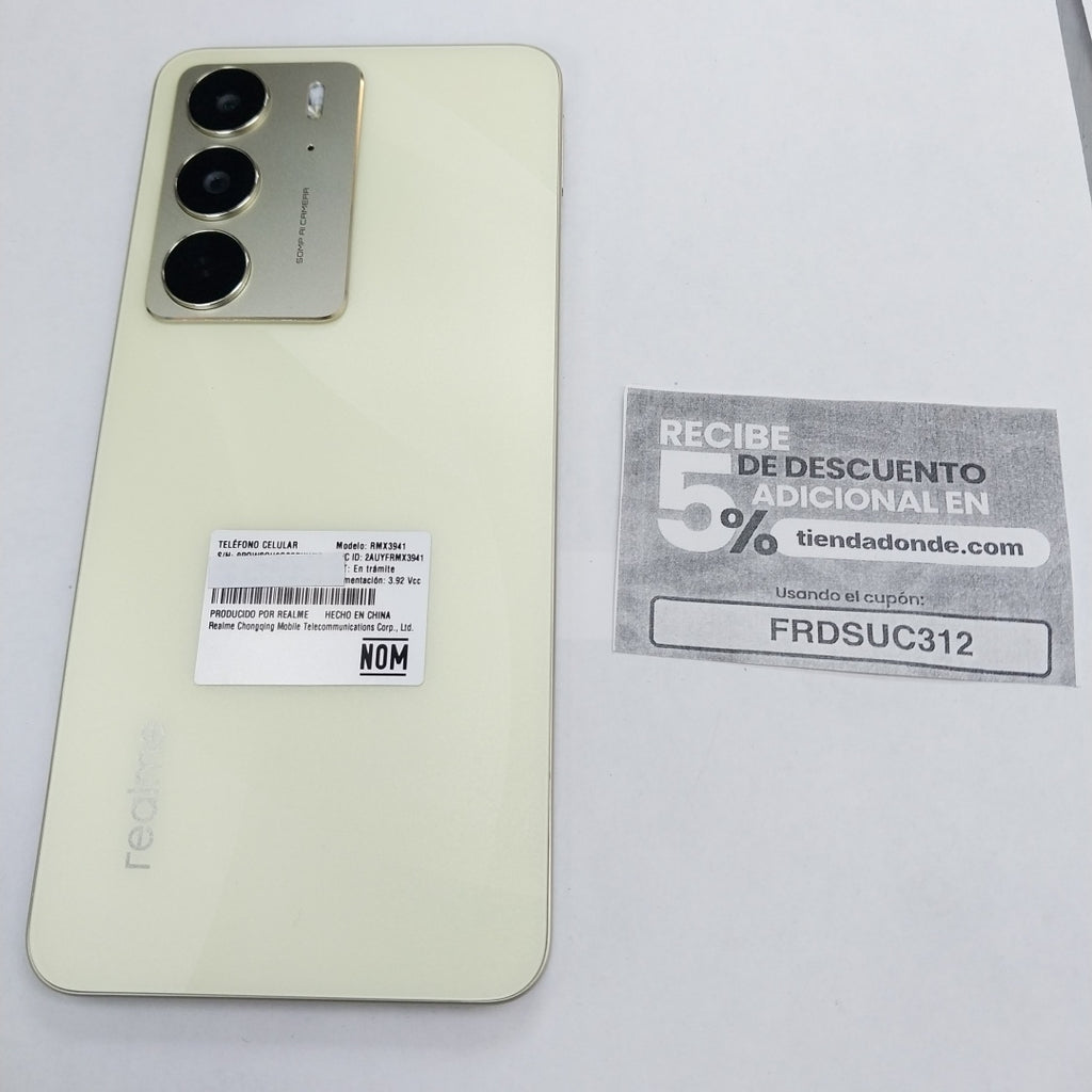 CELULAR REALME C75 RMX3941 (2025) 256 GB 8 GB RAM (SEMINUEVO)