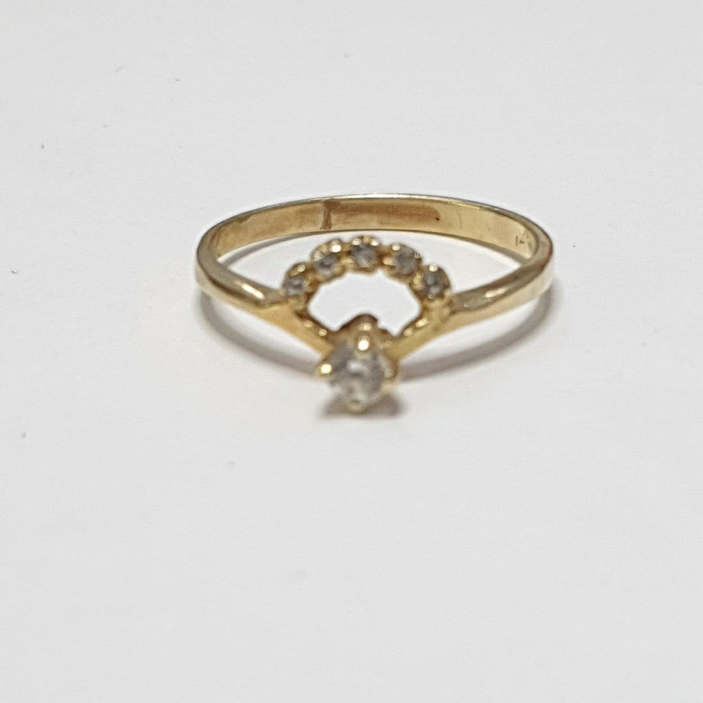 ANILLITO ORO 14 K 1.7 GRMS (SEMINUEVO)