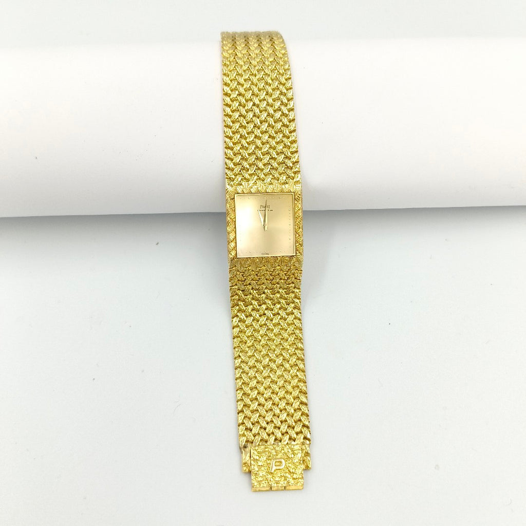 RELOJ CAJA Y PULSO ORO ORO 18 K 82.5 GRMS (SEMINUEVO)