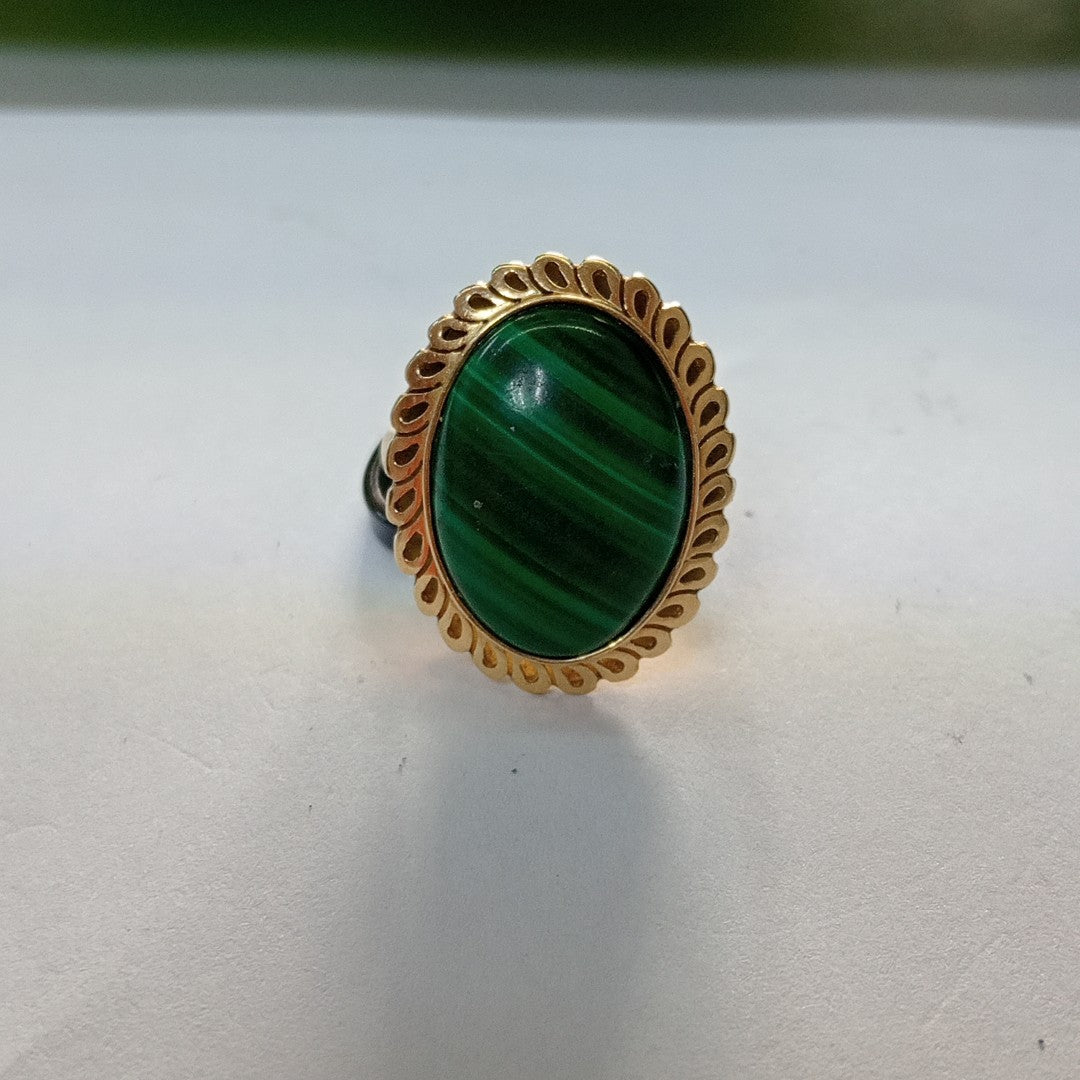 K1 5,40 GRMS 10 K ESPECIFICACIONES COMPLEMENTARIAS ANILLO COMPLETO PIEDRA DE COL (SEMINUEVO)