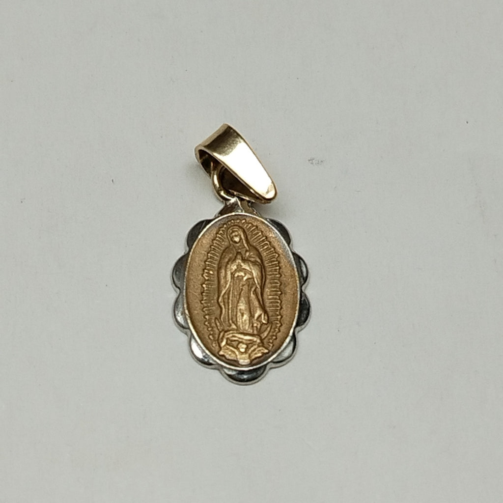 K1 0,90 GRMS 14 K ESPECIFICACIONES COMPLEMENTARIAS DIJE DE LA VIRGEN DE GUADALUP (SEMINUEVO)