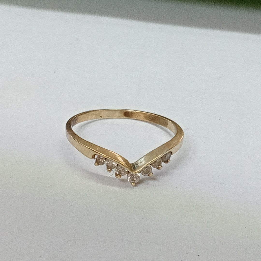 K1 1,30 GRMS 14 K ESPECIFICACIONES COMPLEMENTARIAS SOLITARIO CON PIEDRAS (SEMINUEVO)