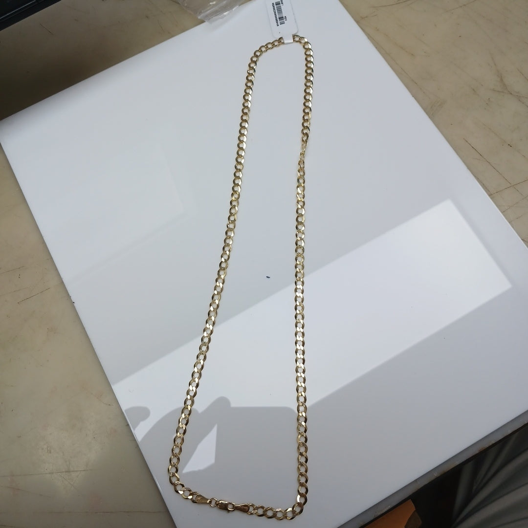 CADENA TEJIDO BARBADA 14.4G 60 CM (NUEVO)