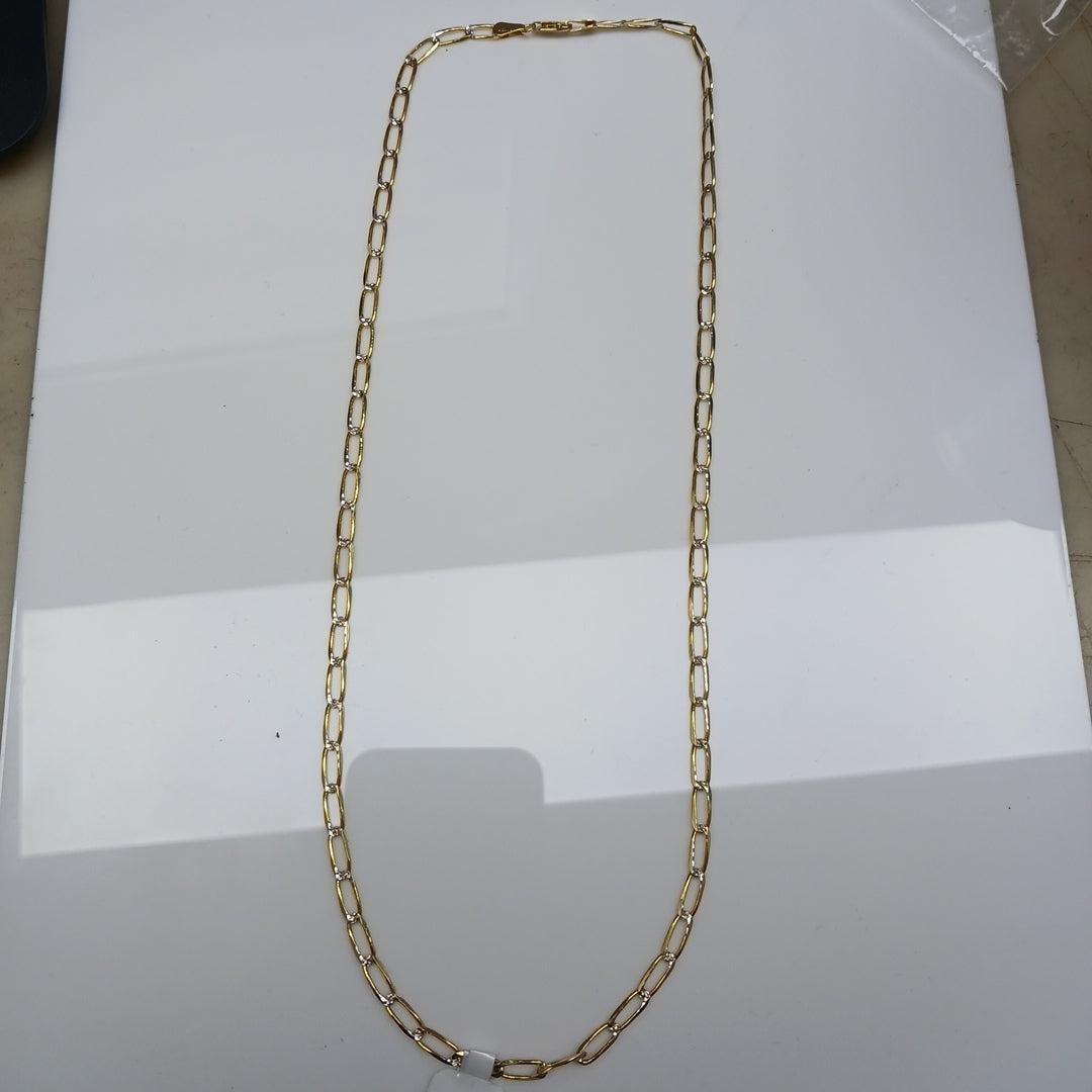 CADENA TEJIDO ESLABONES 11G 55 CM (NUEVO)