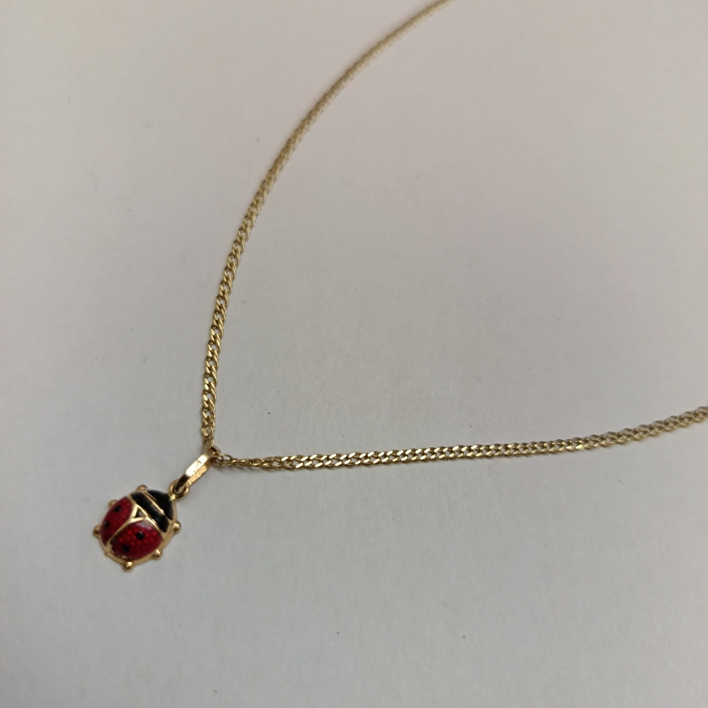 CADENA, DIJE ORO 14 K 1.8 GRMS (SEMINUEVO)