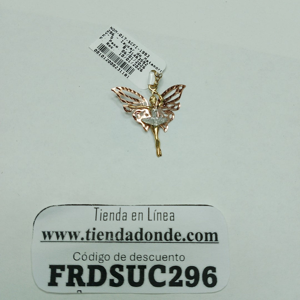 K1 1,50 GRMS 10 K ESPECIFICACIONES COMPLEMENTARIAS DIJE DISEÑO HADITA (SEMINUEVO)